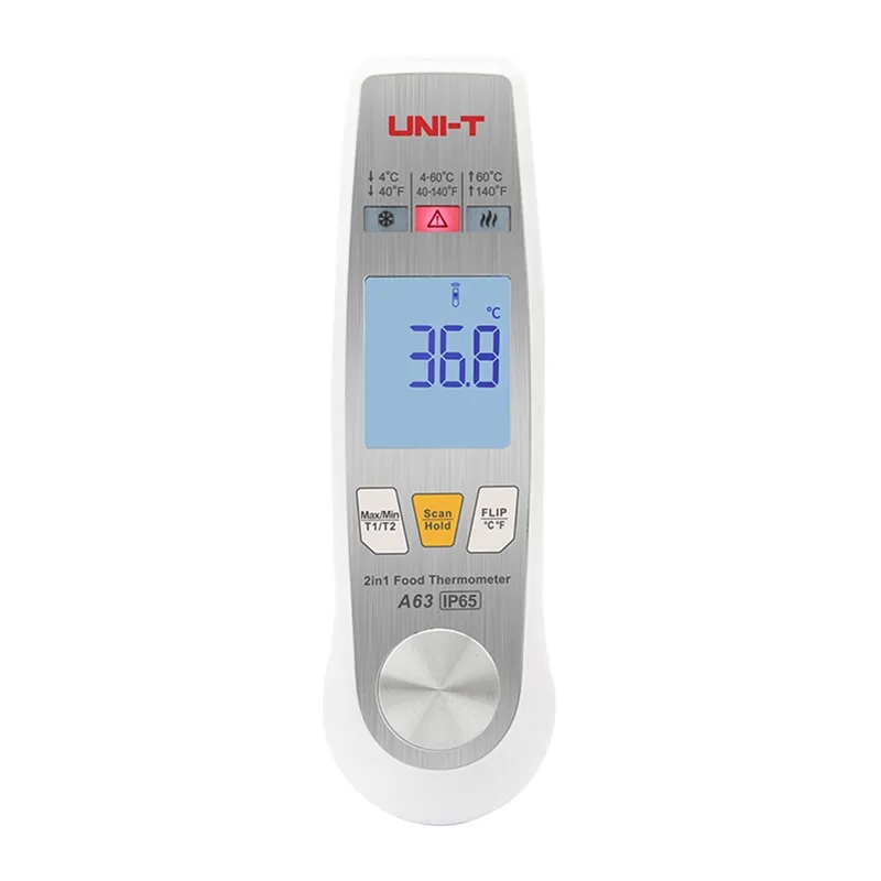 Uni-T A63 2-in-1 Toidutermomeeter universaal