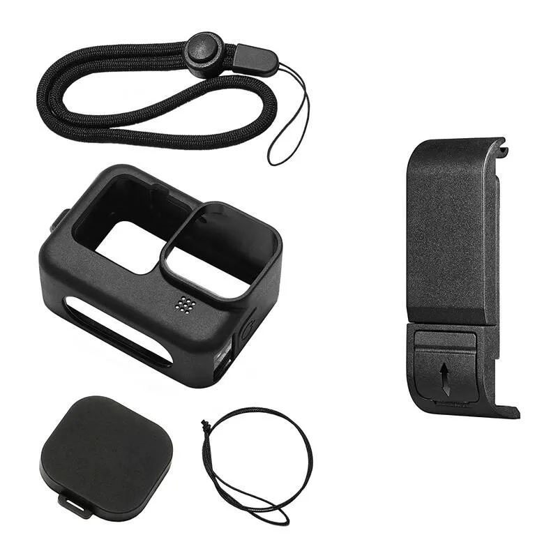 Puhumaja PULUZ GoPro Hero 9 / Hero 10 / Hero 11 / Hero 12 jaoks (must) universaalne