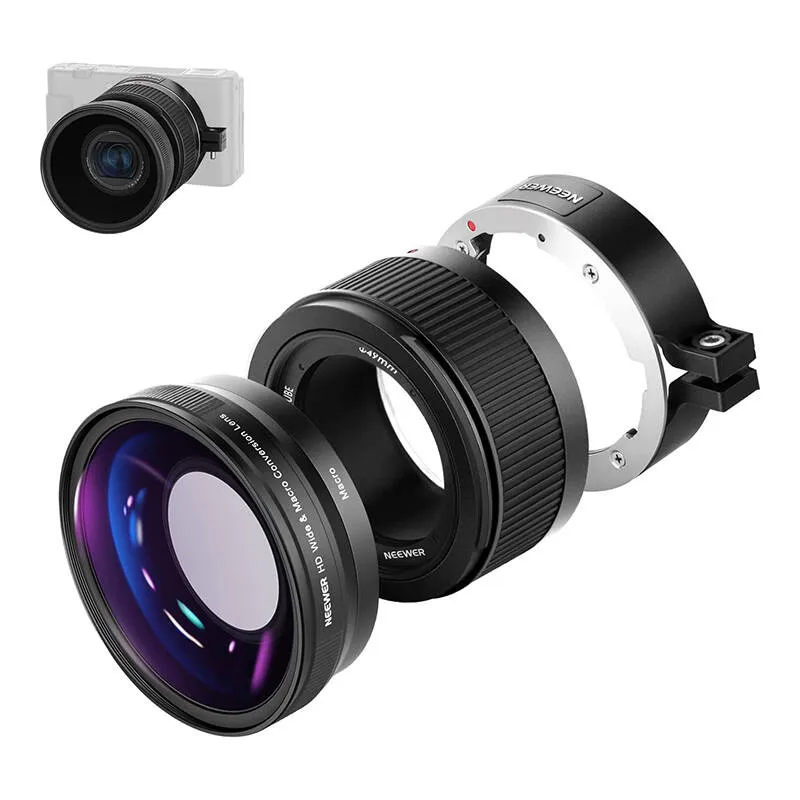 Neewer lainurklaas Sony ZV1 jaoks (must) universaalne