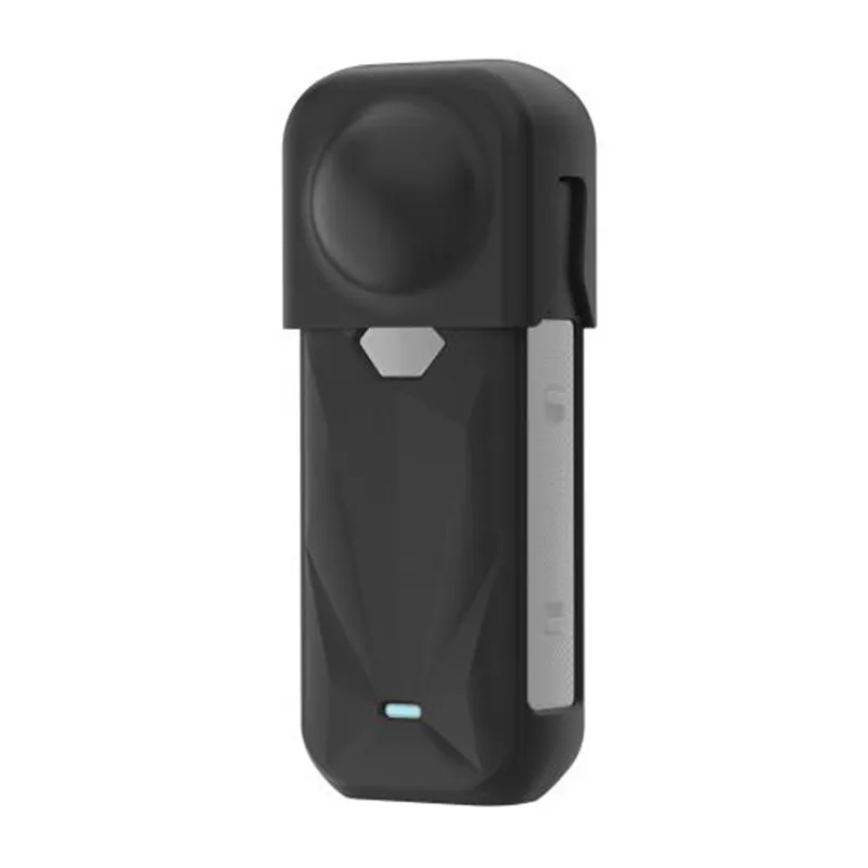 PULUZ silicone protective case with lens cover for Insta360 X5 (black) universal