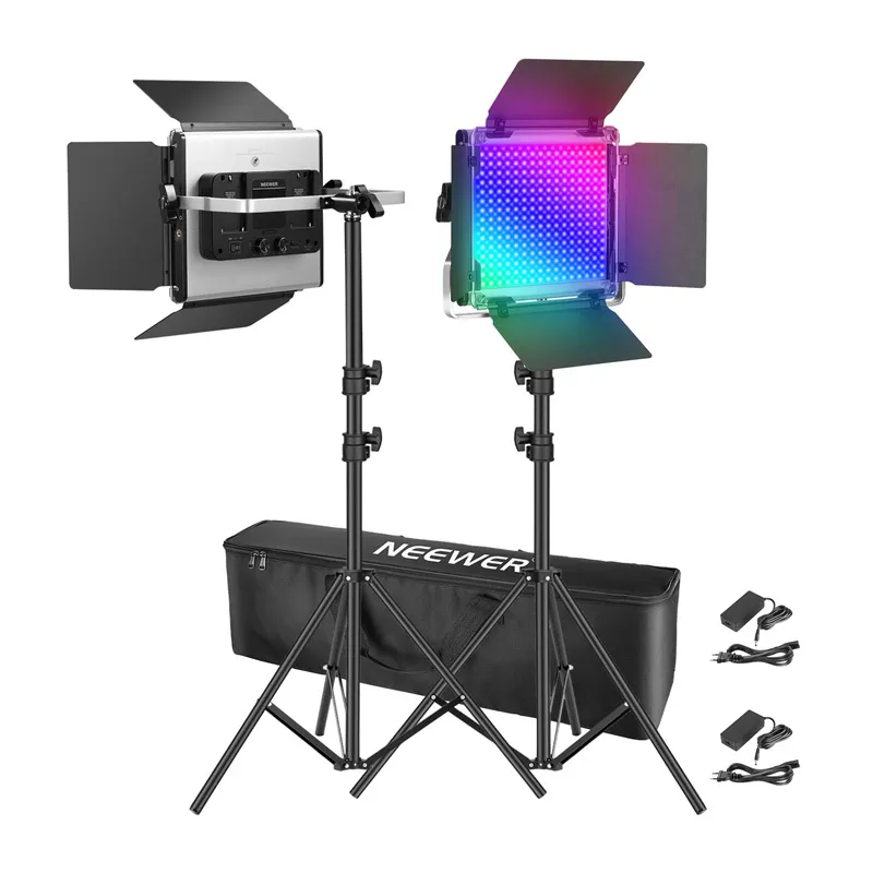 Neewer 2×660 PRO II RGB LED-lamp 2×200CM universaalne