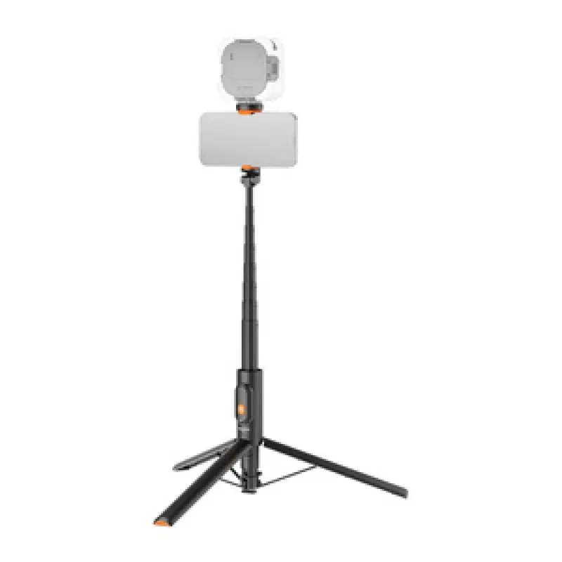 Neewer PA992 Selfie Stick kiirel vabastamisel kinnitussüsteemiga (Must) universaalne