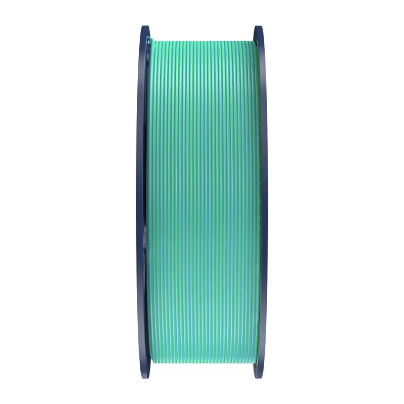 Sunlu PLA+ Silk Topeltvärviline Filament (sinine-roheline) universaalne