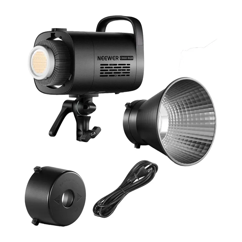 NEEWER CB60 RGB 70W LED stuudiovalgusti, CRI 97+ universaalne