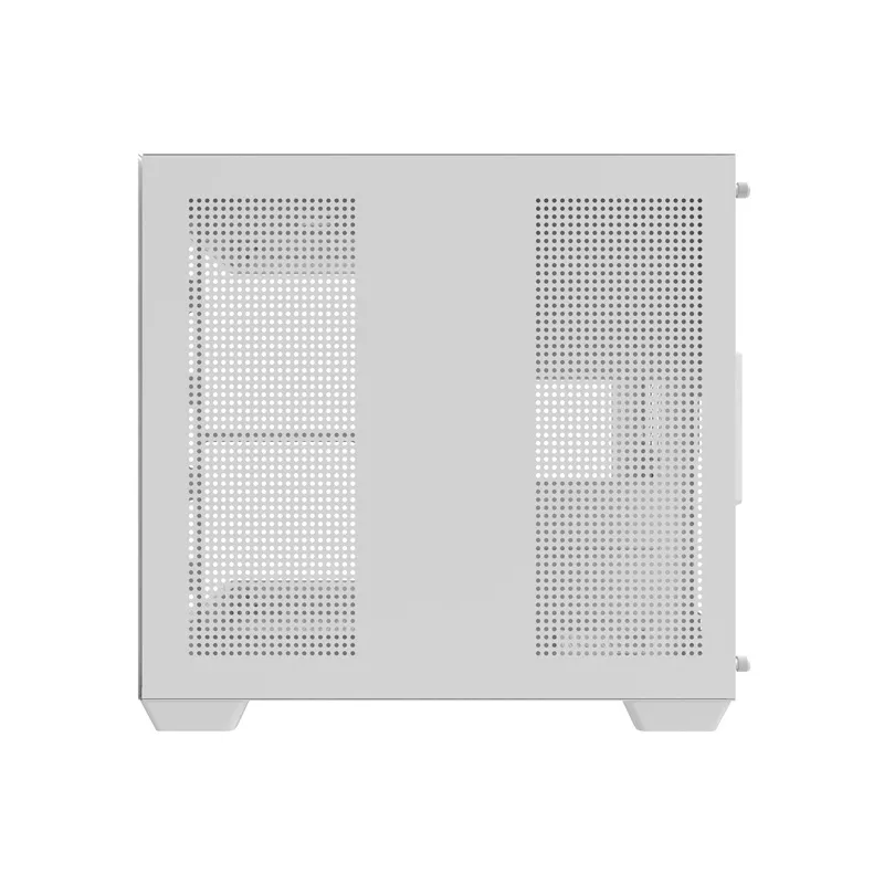 Darkflash C275P arvutikarp ilma ventilaatoriteta (Valge) universaalne