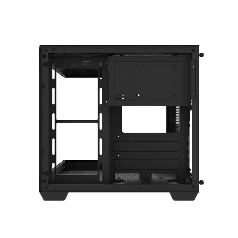 Darkflash C275P arvutikarp ilma ventilaatoriteta (Must) universaalne