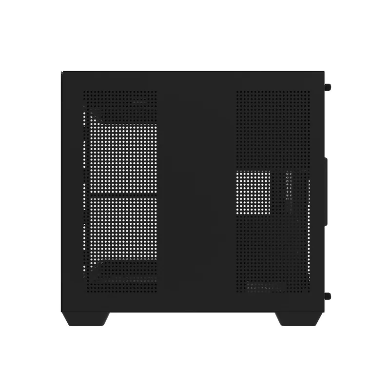Darkflash C275P arvutikarp ilma ventilaatoriteta (Must) universaalne