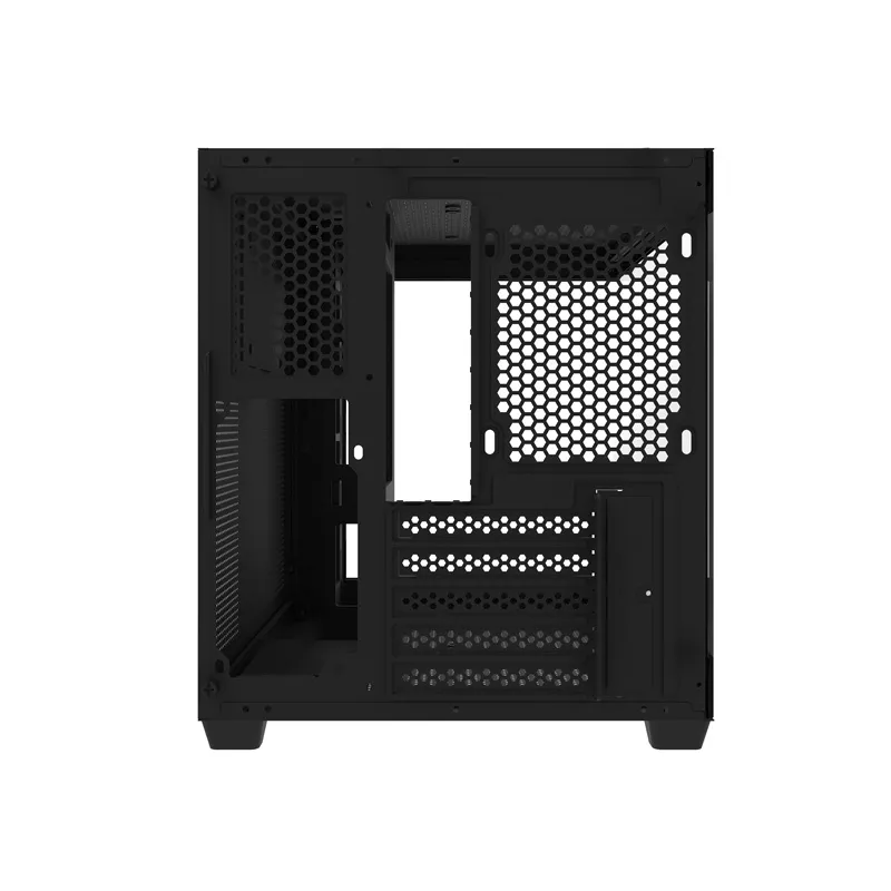 Darkflash C275P arvutikarp ilma ventilaatoriteta (Must) universaalne