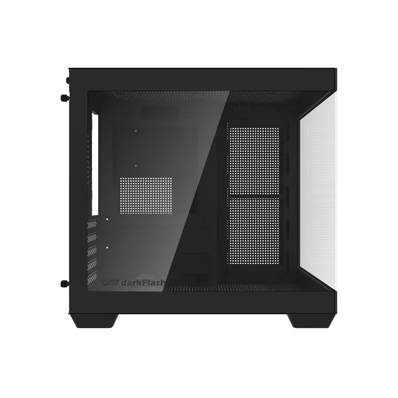 Darkflash C275P arvutikarp ilma ventilaatoriteta (Must) universaalne