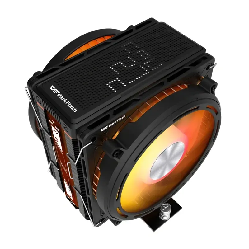 Darkflash E400 PLUS aktiivne CPU jahuti (must) universaalne