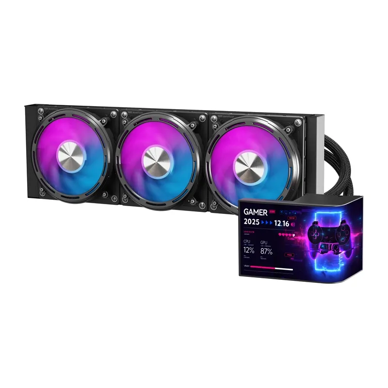 DarkFlash UV360 CPU jahutaja (Must) universaalne