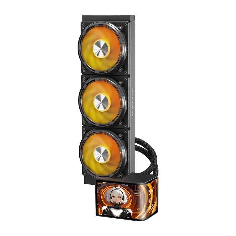 DarkFlash UV360 CPU jahutaja (Must) universaalne
