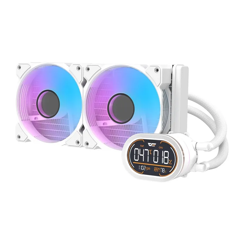 Darkflash DH240D v2 CPU jahuti (Valge) universaalne