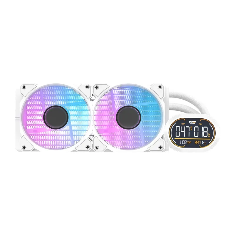 Darkflash DH240D v2 CPU jahuti (Valge) universaalne