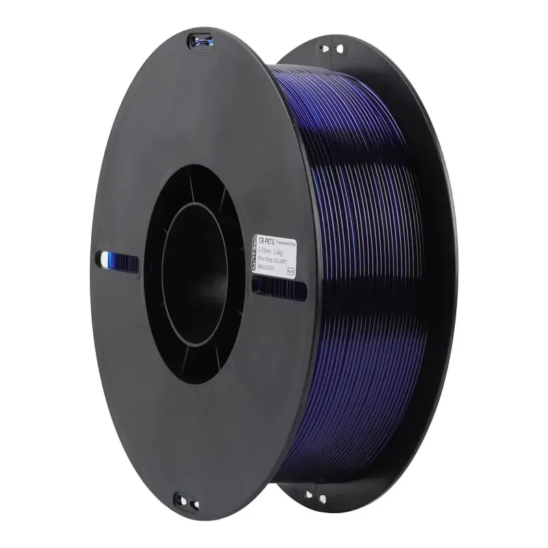 CR-PETG Filament Creality (Läbipaistev sinine) universaalne