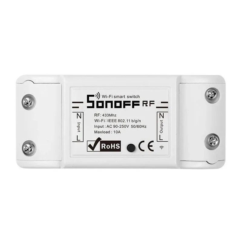 Smart lüliti WiFi + RF 433 Sonoff RF R2 (UUS) universaalne