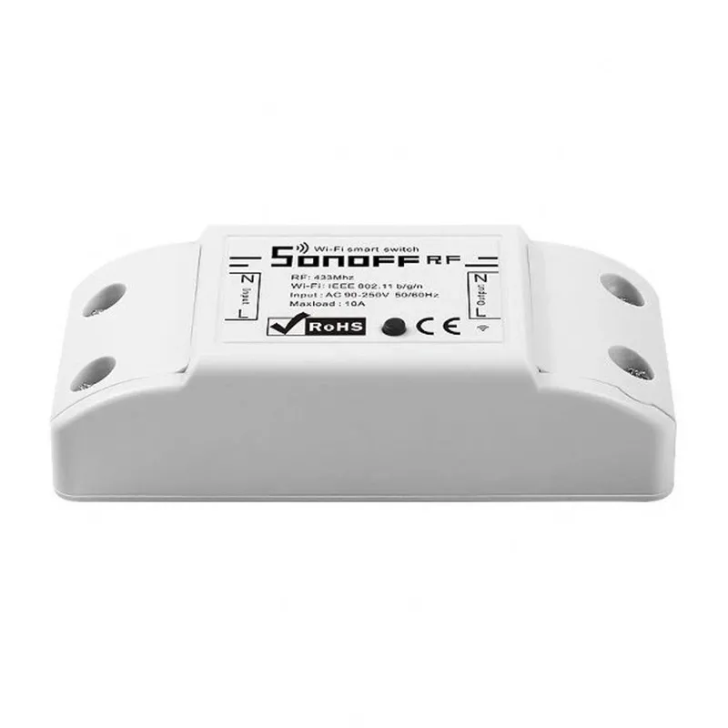 Smart lüliti WiFi + RF 433 Sonoff RF R2 (UUS) universaalne