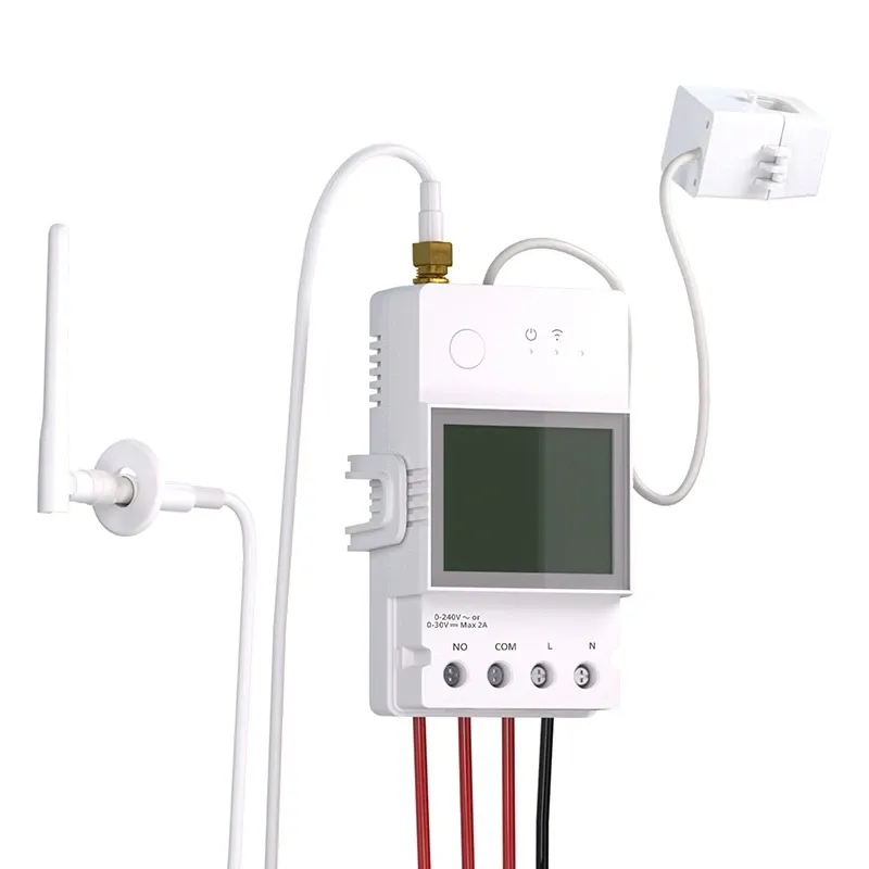Elektrikulu mõõteriist 100A WiFi POW Ring SONOFF POWCT (vooluandur) universaalne