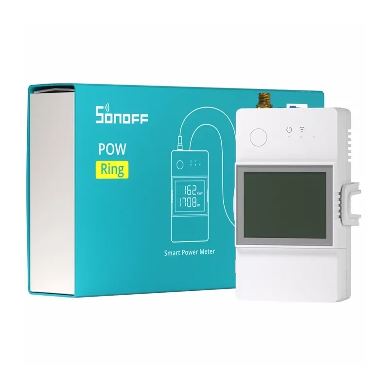 Elektrikulu mõõteriist 100A WiFi POW Ring SONOFF POWCT (vooluandur) universaalne