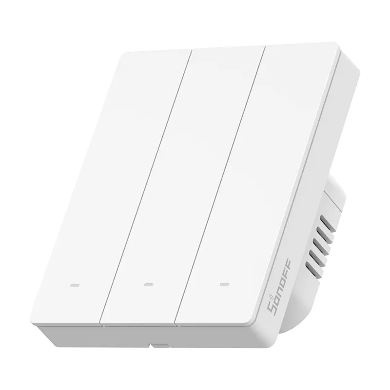 Sonoff ZBM5-3C-80W (3-kanaliline) Zigbee nutikas puutetundlik seinakontakt universaalne