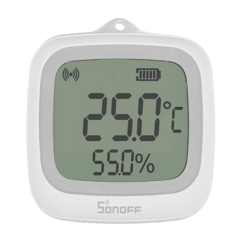 ZigBee LCD Temperatuuri ja Niiskuse Sensor Sonoff SNZB-02WD universaalne