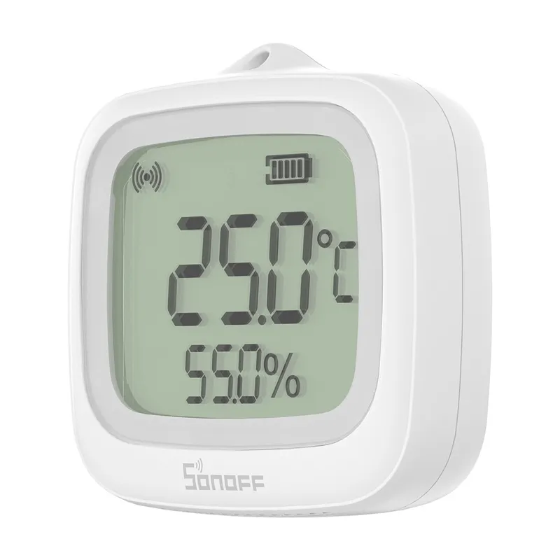 ZigBee LCD Temperatuuri ja Niiskuse Sensor Sonoff SNZB-02WD universaalne