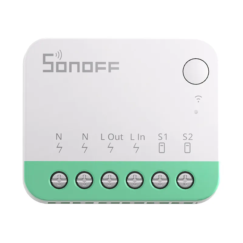 Sonoff MINIR4M Matter nutikas WiFi mini lüliti (HomeKit, SmartThings, Home Assistant). universaal