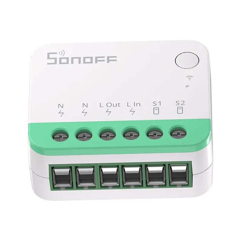 Sonoff MINIR4M Matter nutikas WiFi mini lüliti (HomeKit, SmartThings, Home Assistant). universaal