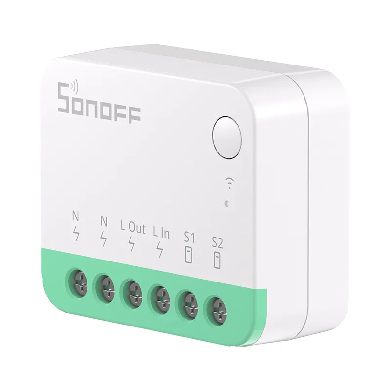Sonoff MINIR4M Matter nutikas WiFi mini lüliti (HomeKit, SmartThings, Home Assistant). universaal