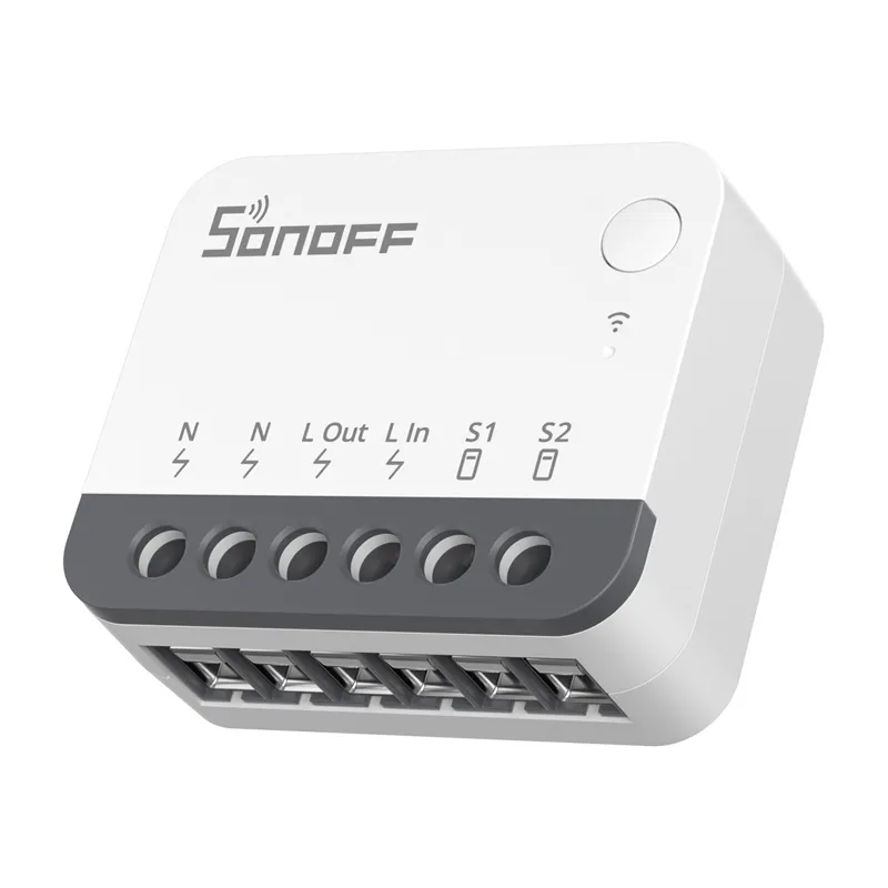 Smart ZigBee mini lüliti SONOFF ZBMINIR2 universaalne