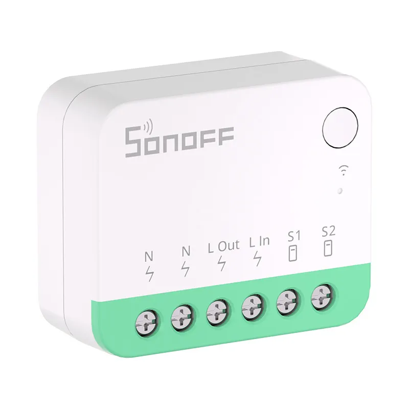Sonoff MINIR4M Matter nutikas WiFi mini lüliti (HomeKit, SmartThings, Home Assistant). universaal
