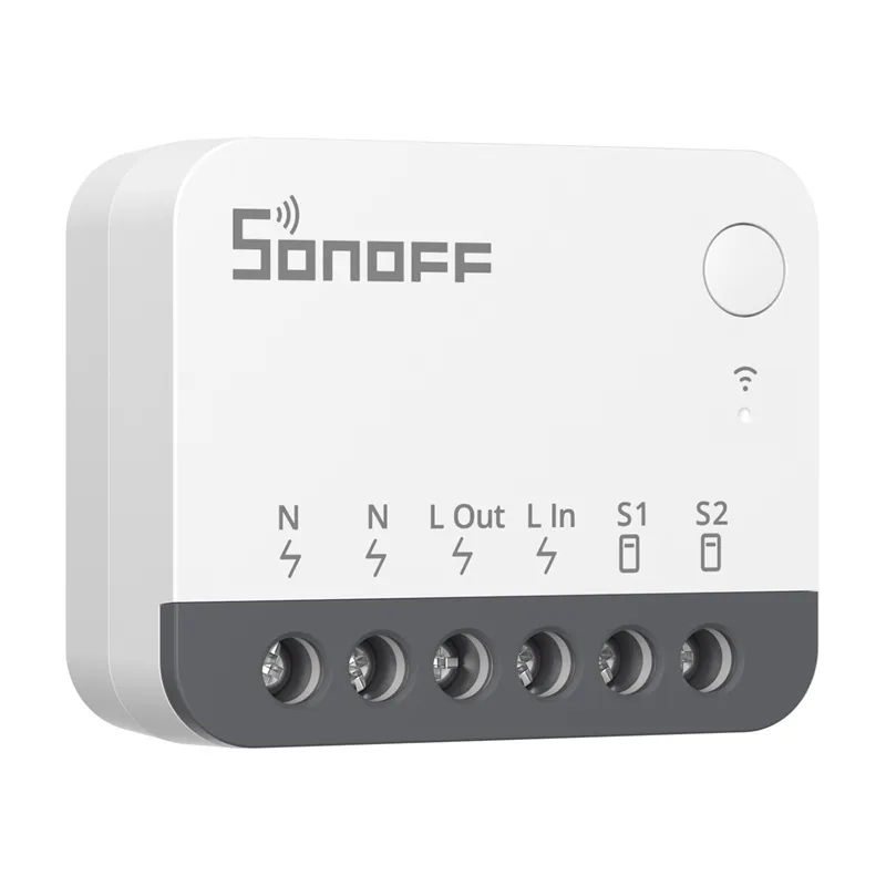 Smart ZigBee mini lüliti SONOFF ZBMINIR2 universaalne