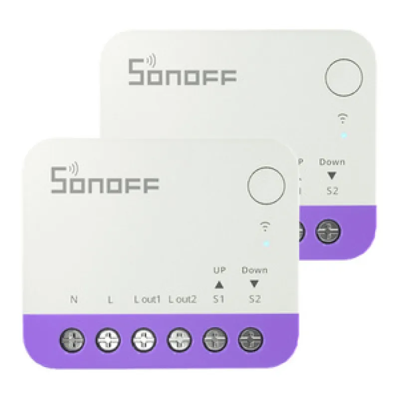 Sonoff MINI-RBS WiFi nutikas mini ruloodekontrolli lüliti (2 tk) universaalne