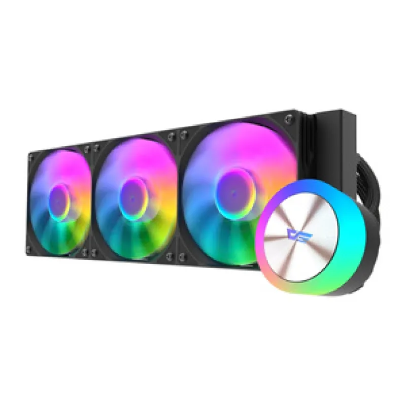 Darkflash DG360 CPU jahutusventilaator (Must) universaalne