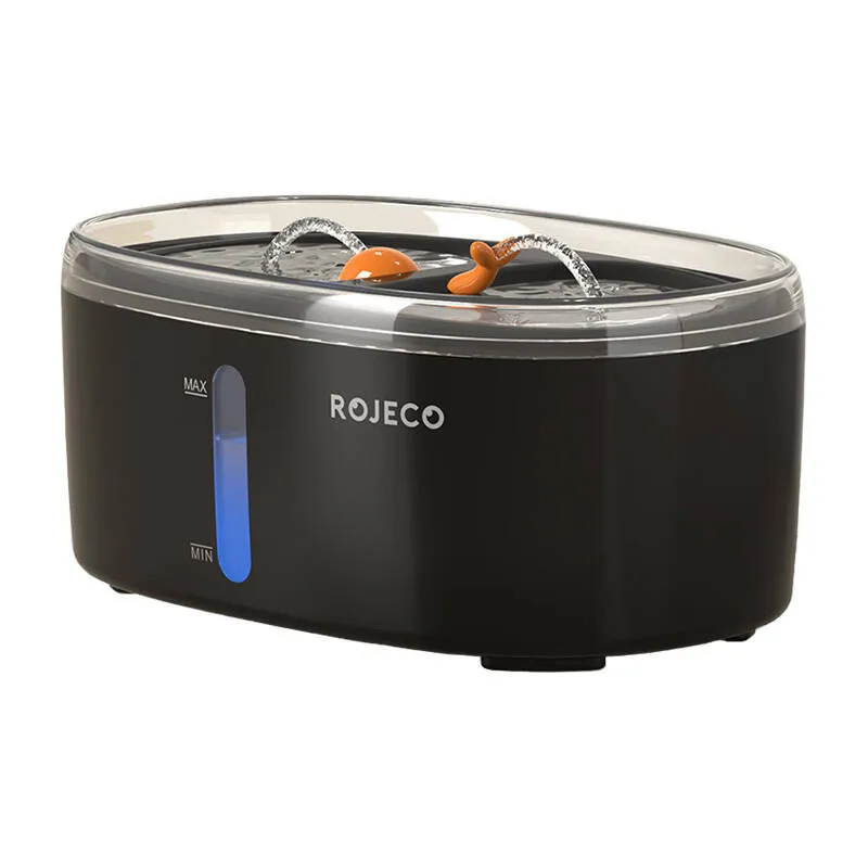 Kassidele veefontään Rojeco 2,5L (must) universaalne