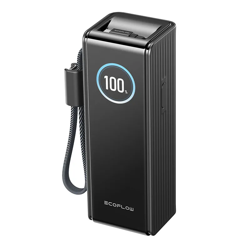 EcoFlow RAPID Powerbank 25000mAh, 170W (sisseehitatud 100W kaablitega). universaalne