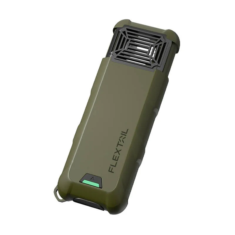 Kaasaskantav 2-in-1 sääsepeletus Flextail Max Repel S (roheline) universaalne