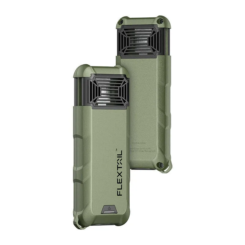 Kaasaskantav 2-in-1 sääsepeletus Flextail Max Repel S (roheline) universaalne