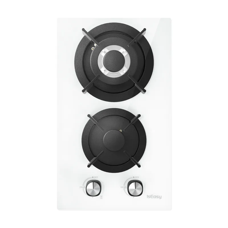 ISEASY MGBG-312A gaasipliit, 2 põletit (valge) universaalne