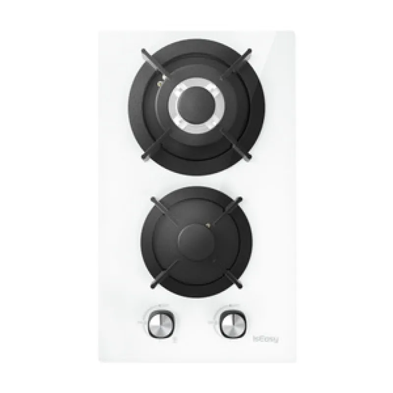 ISEASY MGBG-312A gaasipliit, 2 põletit (valge) universaalne