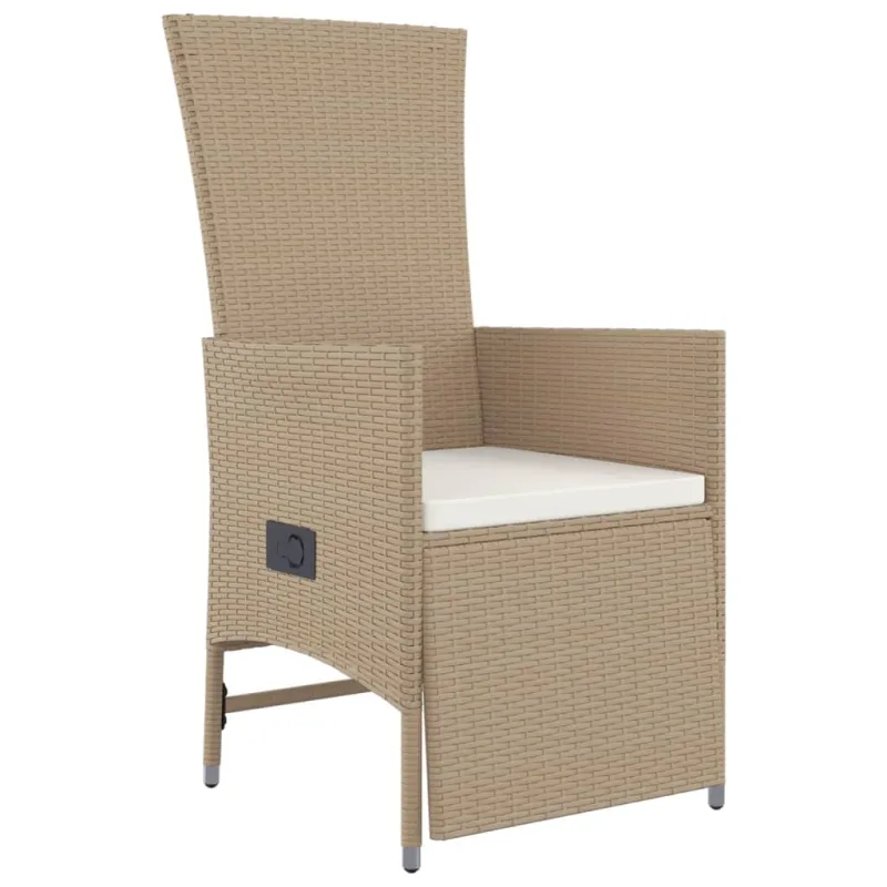 Sodo komplekti, 9 osaa, pehmusteet, hiekka, polyrattani
