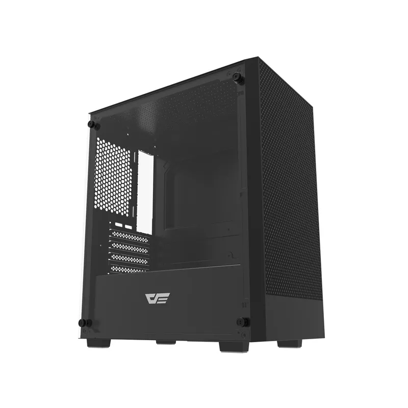 Darkflash M305 arvutikarp ilma ventilaatoriteta (Must) universaalne