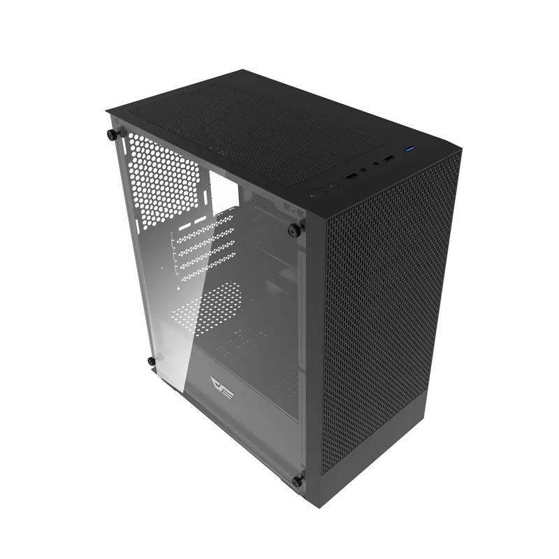 Darkflash M305 arvutikarp ilma ventilaatoriteta (Must) universaalne