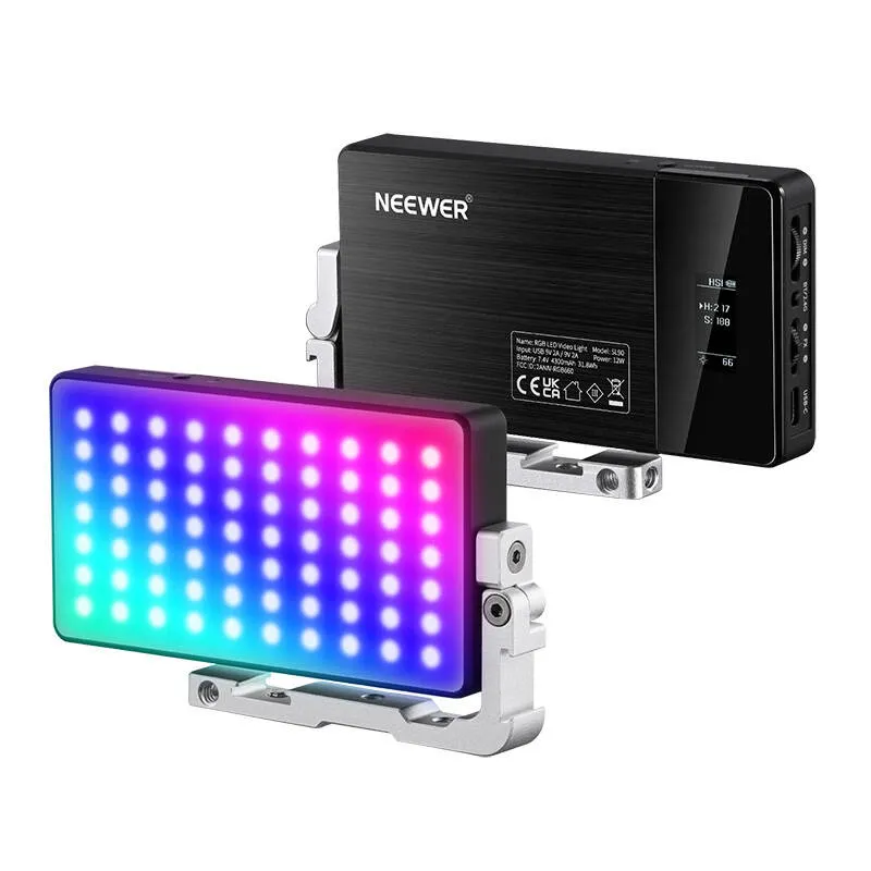 Neewer SL90 Pro LED RGB 12W lamp universaalne 2500-10000K
