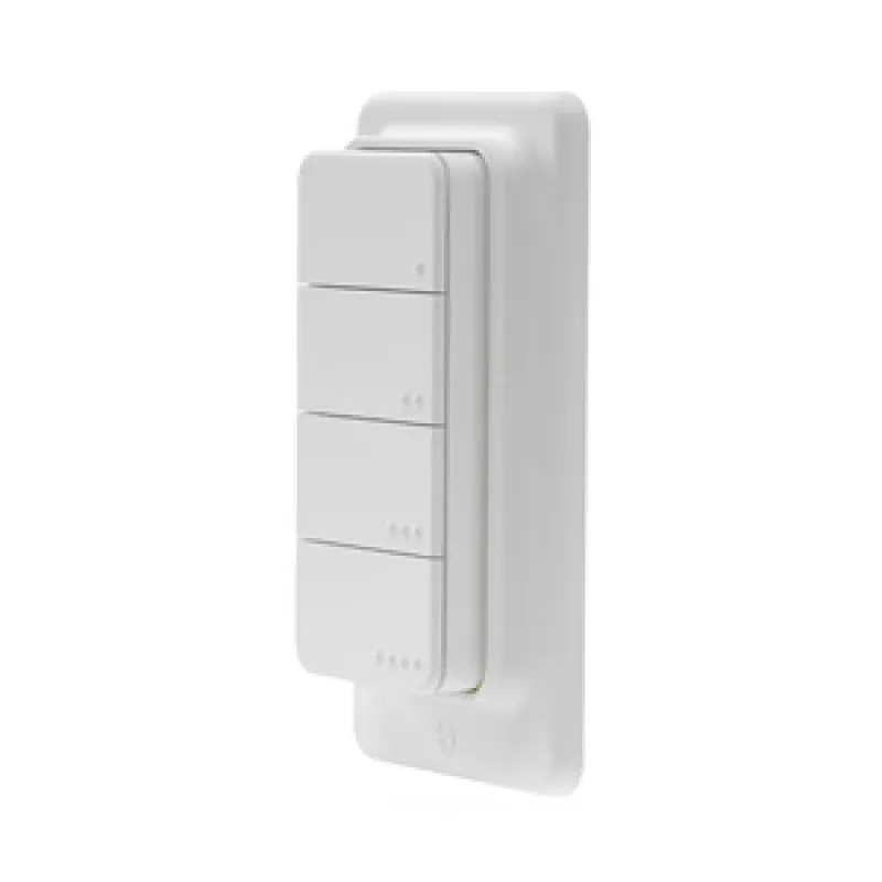 Smart kaugjuhtimispult 4 nupuga Shelly BLU RC Button 4 ZB ZigBee universaalne