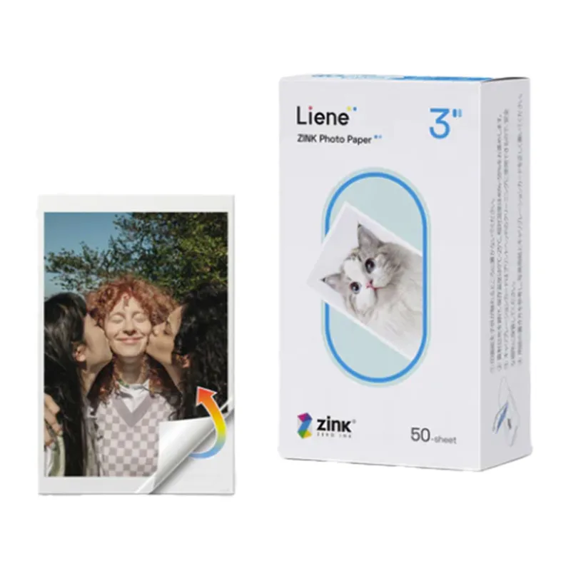 Liene Pearl printeri paber, 2x3", 50 lehte universaalne