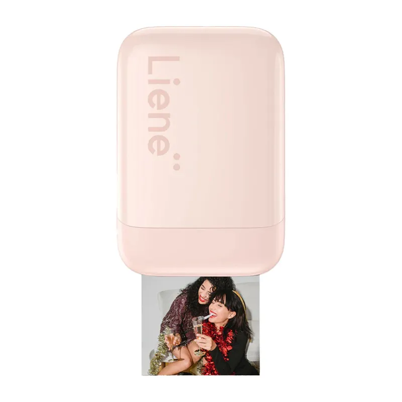Liene Pearl 2x3" kaasaskantav fotoprinter (Roosa) universaalne