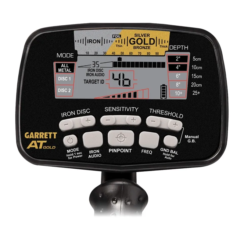 GARRETT AT Gold 5x8 Metallidetektor universaal