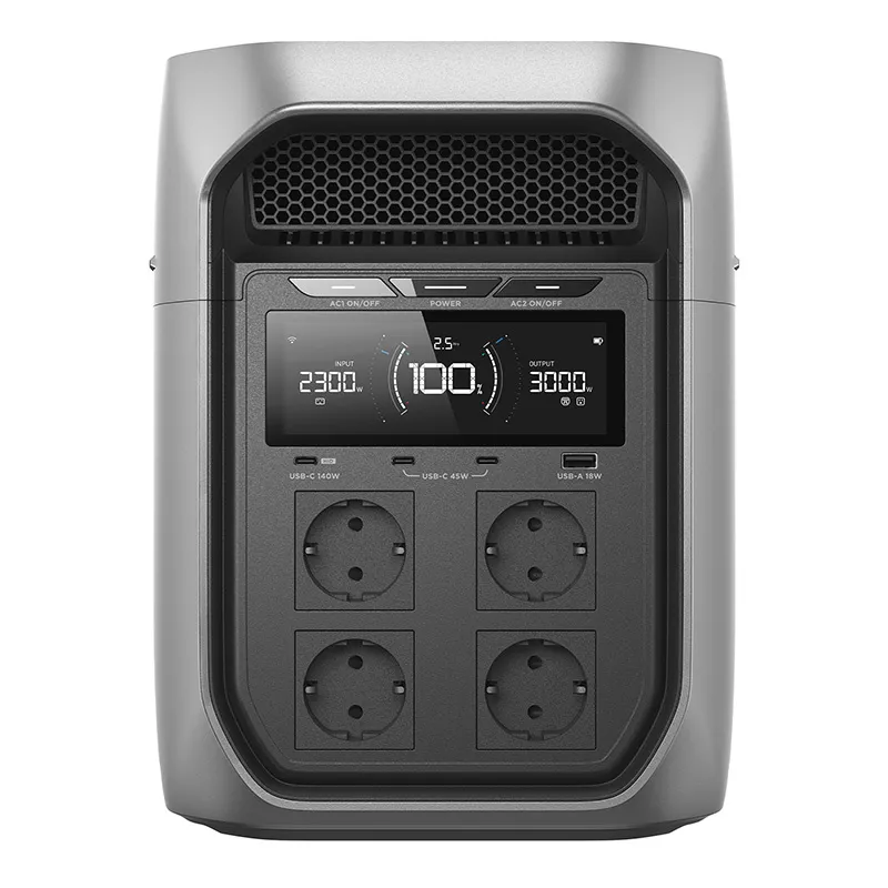 EcoFlow DELTA 3 Max Plus Kerge ja universaalne mobiilne elektrijaam