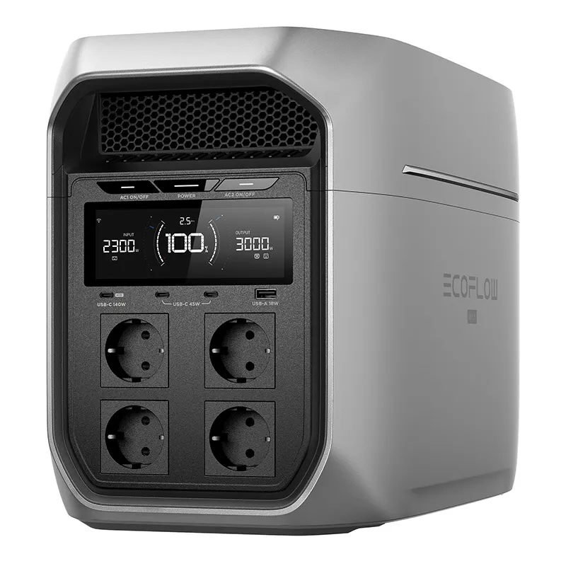 EcoFlow DELTA 3 Max Plus Kerge ja universaalne mobiilne elektrijaam